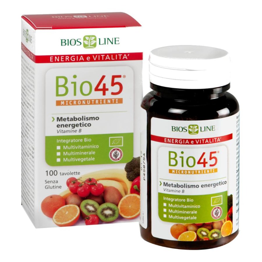Bios Line Biosline Bio 45 50 Compresse Cert Qcert Confezione Doppia