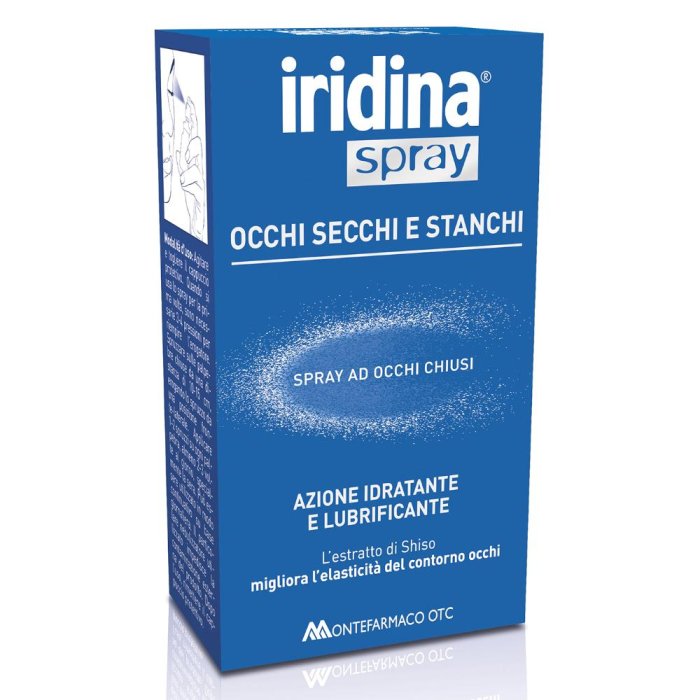 Iridina Spray Idratante per Occhi Secchi e Stanchi 10ml