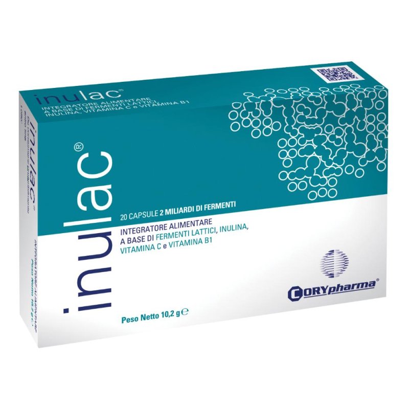 Inulac 20 capsule integratore con inulina per la regolarità intestinale