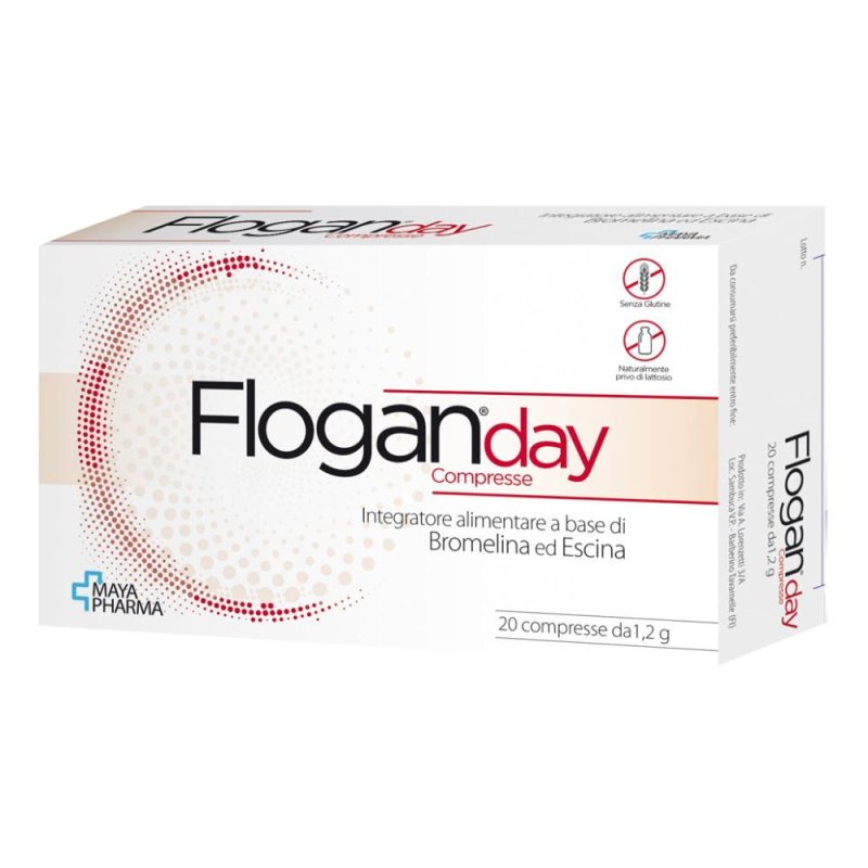 Maya Pharma Flogan Day 20 Compresse