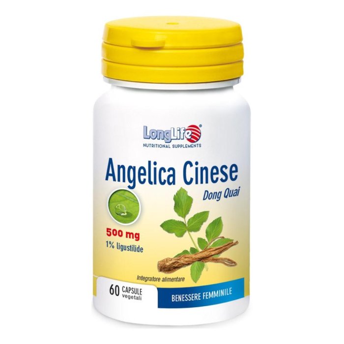 Angelica cinese LongLife 60 capsule - integratore a base di Dong Quai