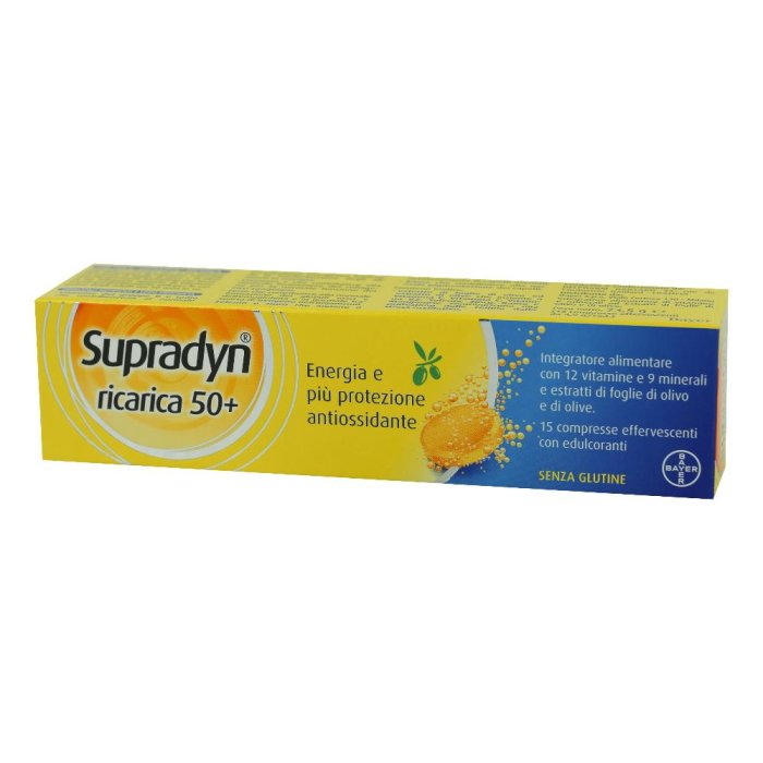 Supradyn Ricarica  50+ Integratore Alimentare  15 Compresse Effervescenti