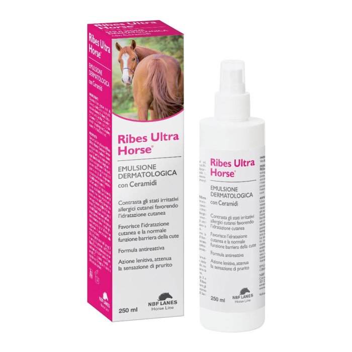 Ribes Horse emulsione ultra - emulsione dermatologica lenitiva per cavalli