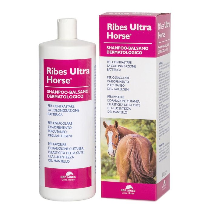   NBF Lanes Ribes Ultra Horse shampoo-balsamo dermatologico 1000 ml