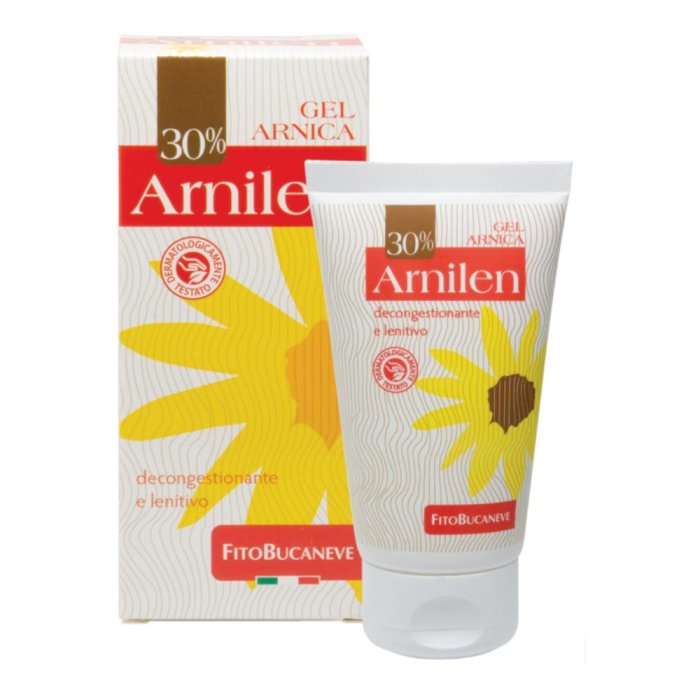 Arnilen Gel Arnica 30% 75 Millilitri per Dolori Muscolari e Articolari, Contusioni e Traumi
