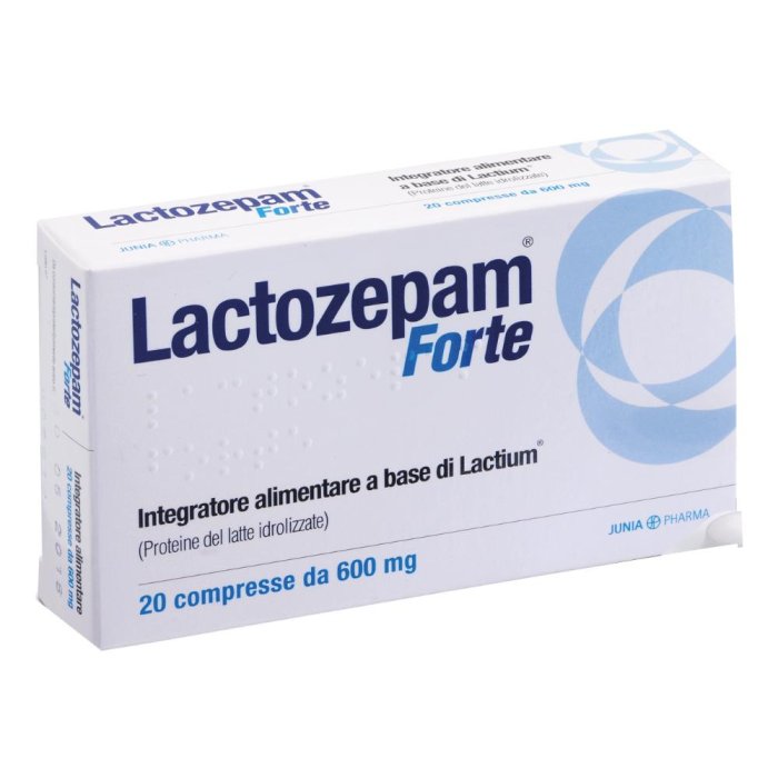 Junia Pharma Lactozepam Forte 20 Compresse