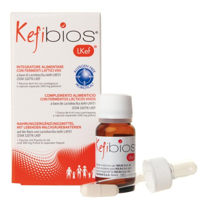 Kefibios  Intestino Sano Integratore Alimentare Fermenti Lattici Vivi 6 ml