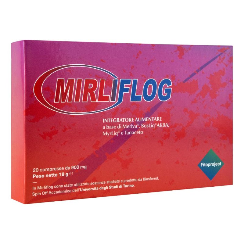 Fitoproject Mirliflog 20 Compresse