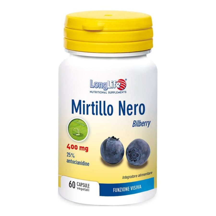 Phoenix    Longlife Longlife Mirtillo Nero 60 Capsule Vegetali