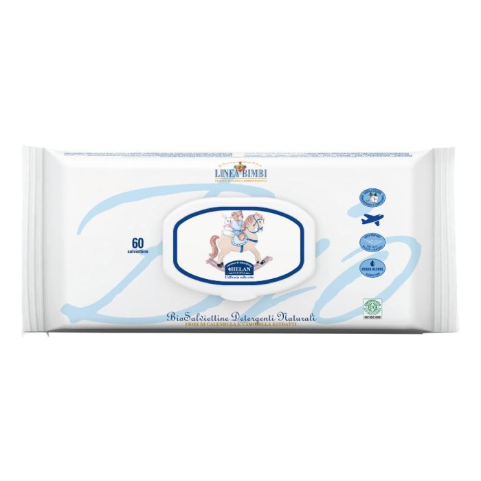Helan Bimbi - Salviettine Detergenti Naturali 60 salviette