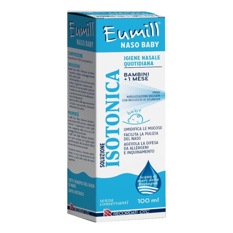 Eumill Naso Baby Soluzione Isotonica Spray 100 ml