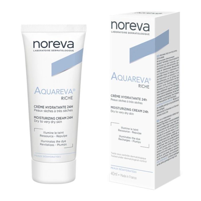 Noreva Italia Aquareva Crema Idratante 24 H Ricca 40 Ml