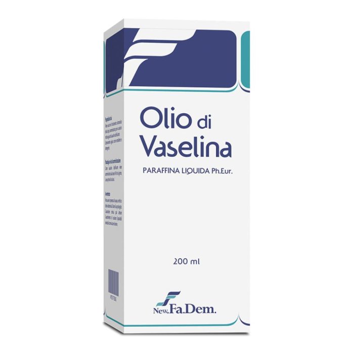New Fa.Dem. Olio Di Vaselina Paraffina Liquida F.U. 200 ml