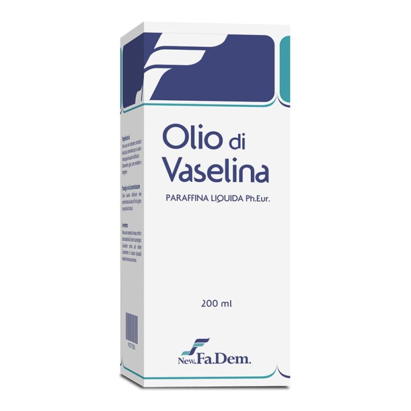 New Fa.Dem. Olio Di Vaselina Paraffina Liquida F.U. 200 ml