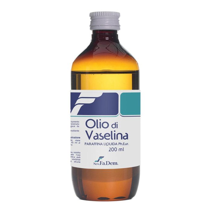 Olio di Vaselina Fadem 250 ml - olio paraffinico per uso dermico