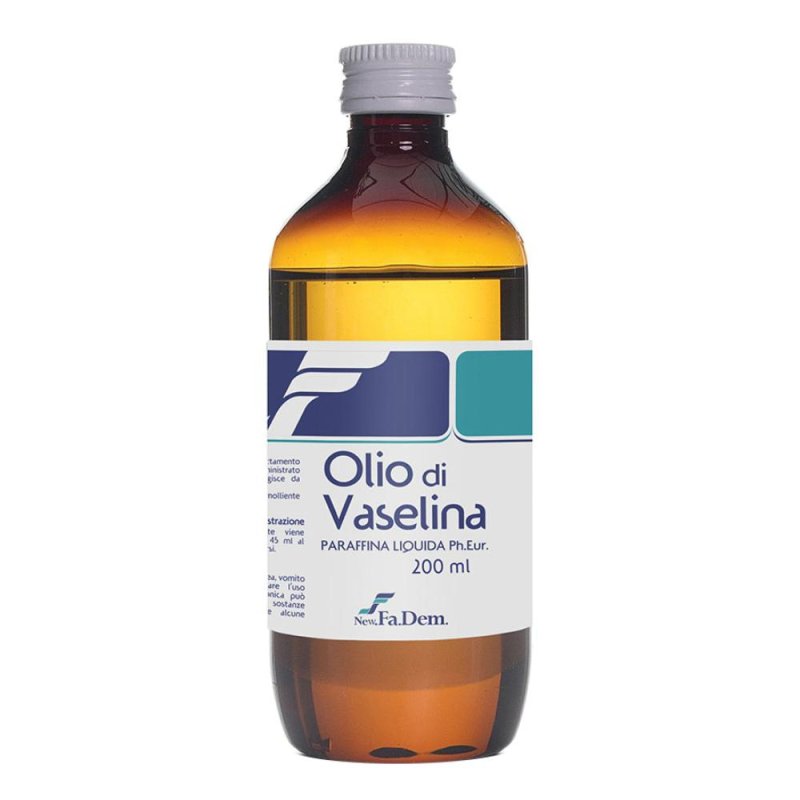 Olio di Vaselina Fadem 250 ml - olio paraffinico per uso dermico