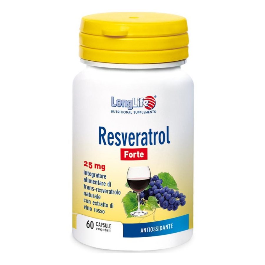 LONGLIFE RESVERATROL Fte 60Cps LONGLIFE RESVERATROL Fte 60Cps