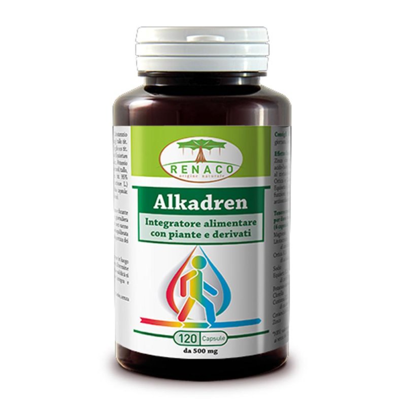 Alkadren 120 capsule - integratore alcalinizzante drenante