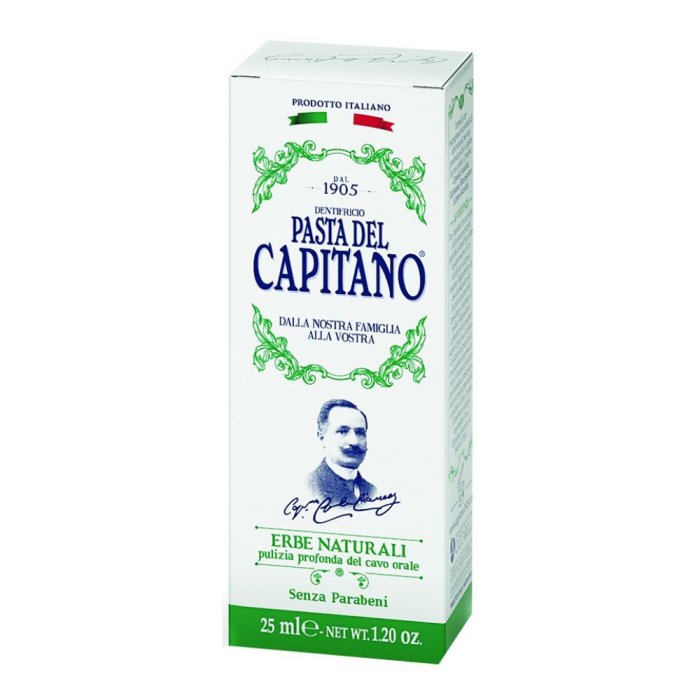 Pasta Del Capitano Dentifricio Alle Erbe Naturali 25 ml