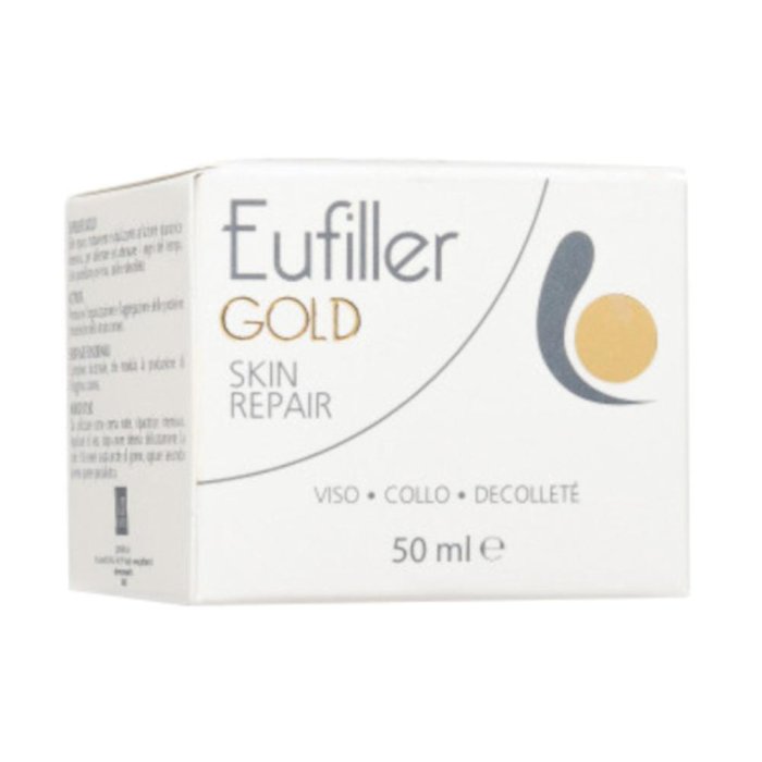 EUFILLER Gold Crema Viso Antirughe Filler Effetto Lifting 50 Millilitri