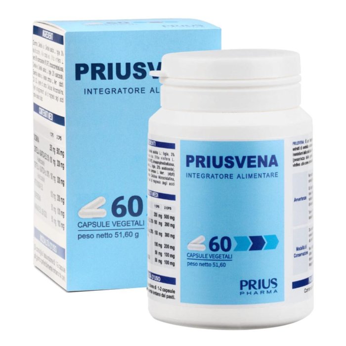 Prius Pharma Priusvena 60 Capsule
