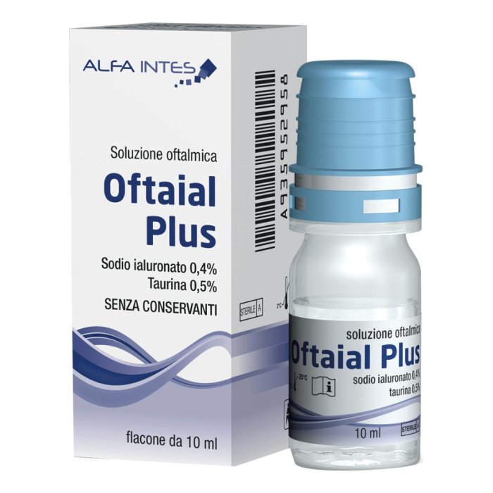 Soluzione Oftalmica Oftaial Plus Acido Ialuronico 0,4% E Taurina 10ml