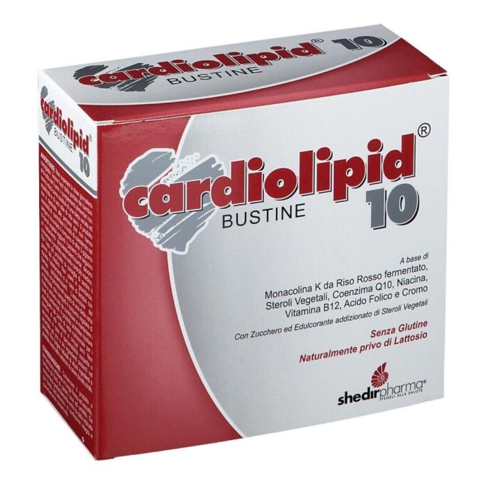 Shedir Pharma Cardiolipid 10 Integratore Alimentare 20 Bustine