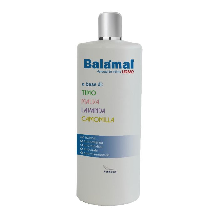Balamal Gel Detergente Intimo Delicato 250 ml Sapone Intimo Lenitivo pH Fisiologico per Igiene Quotidiana