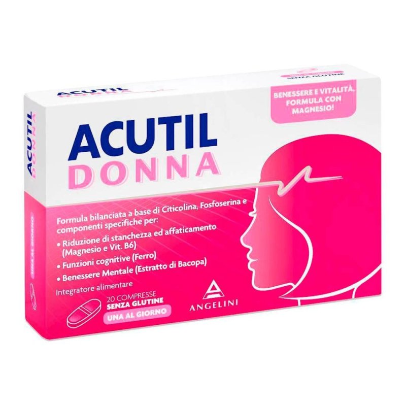 Acutil Donna Integratore Alimentare 20 Compresse