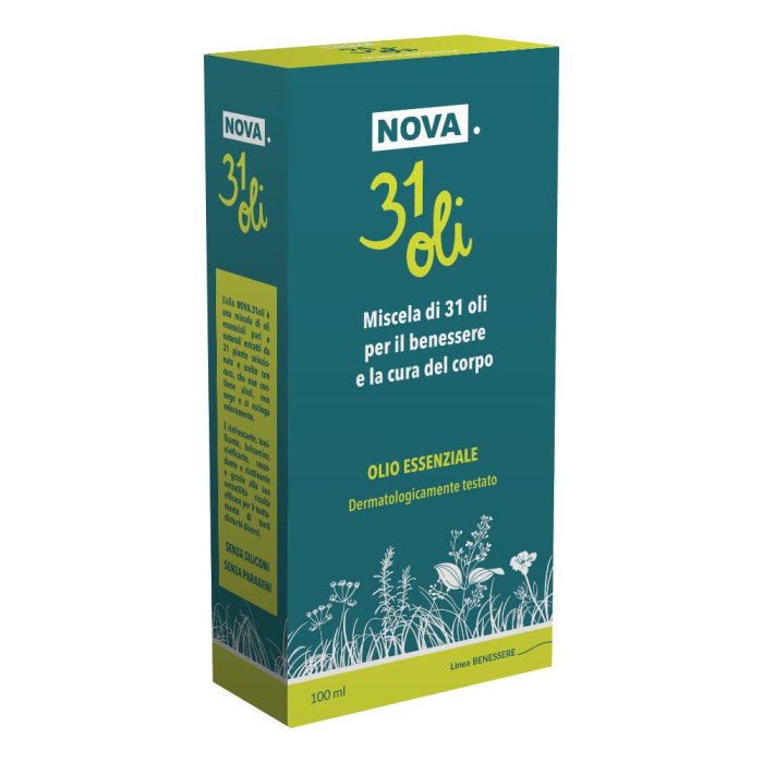 Nova 31 oli essenziali puri e naturali 100 ml