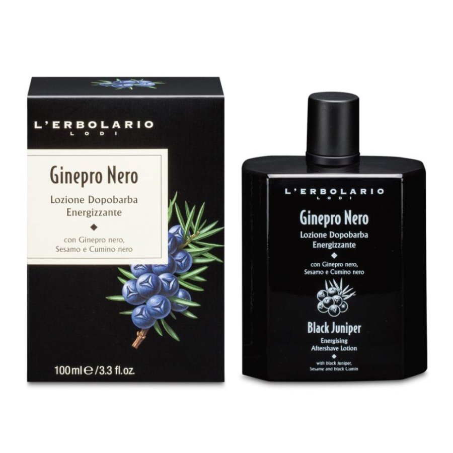 L'Erbolario Ginepro Nero Lozione Dopobarba Energizzante 100 ml L'Erbolario Ginepro Nero Lozione Dopobarba Energizzante 100 ml