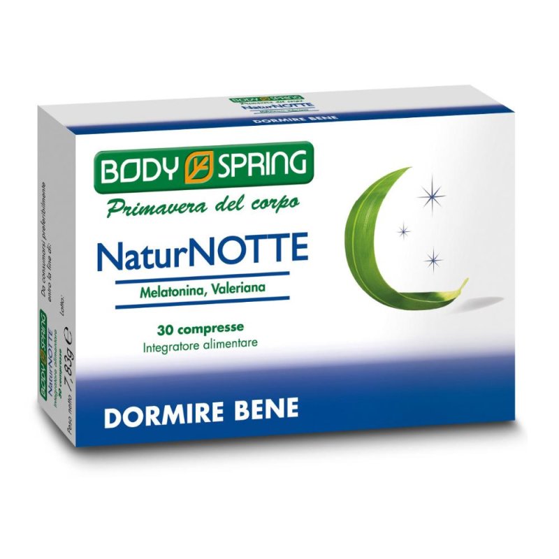 Body Spring  NaturNotte Equilibrio e Riposo 30 Compresse