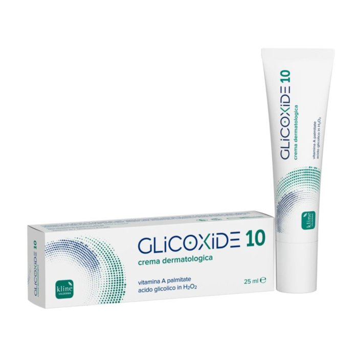 Glicoxide 10 Crema 25 Millilitri Trattamento Esfoliante Idratante per Pelli Secche e Ispessite