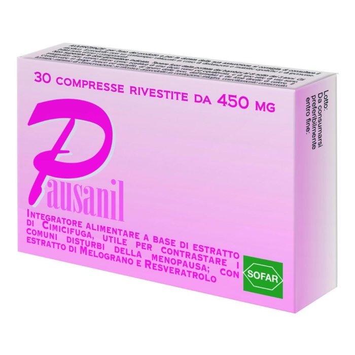 PAUSANIL 30 Cpr 450mg