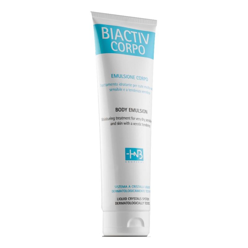 Biactiv Corpo Crema Idratante Nutriente 300 ml per Pelle Secca e Sensibile