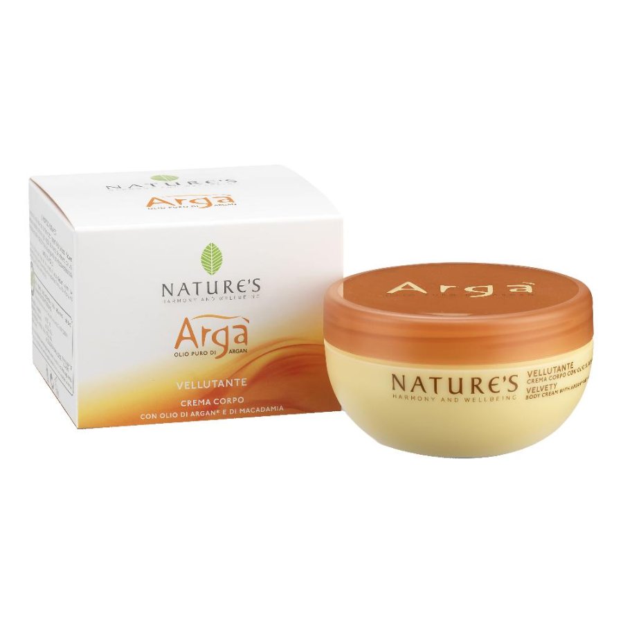 Nature's Linea Argà Prezioso Olio di Argan Crema Corpo Vellutante 200 ml Nature's Linea Argà Prezioso Olio di Argan Crema Corpo Vellutante 200 ml