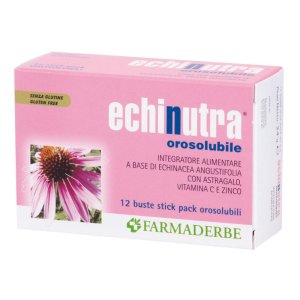 Farmaderbe Echinutra Integratore Alimentare Orosolubile 12 bustine