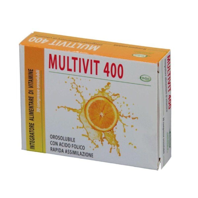 Wellvit Multivit400 30 Compresse