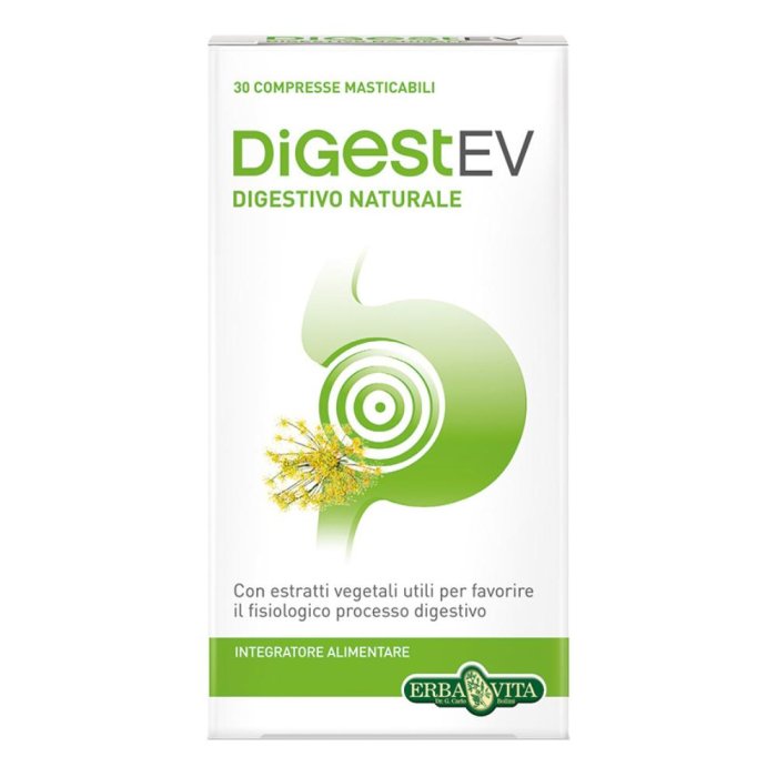 Erba Vita Digest Ev 30 Tavolette