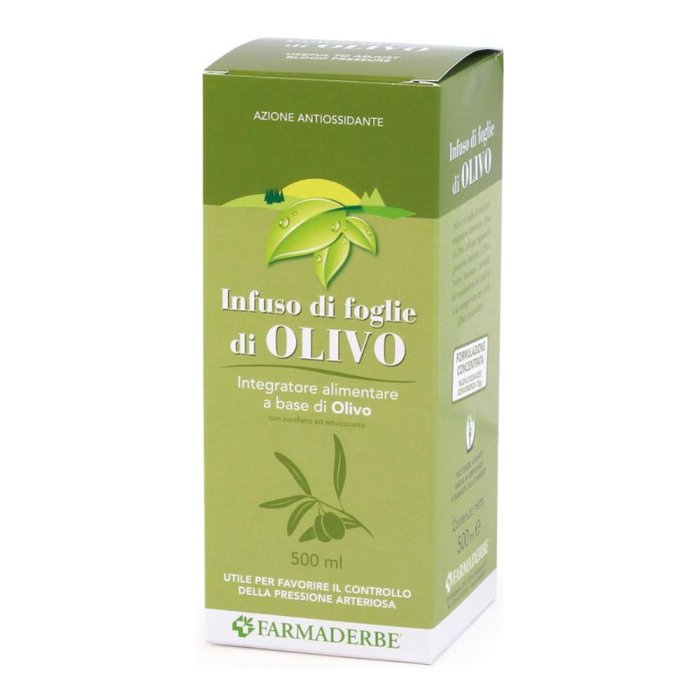 Farmaderbe Olivo Infuso Foglie Integratore Alimentare 500 ml