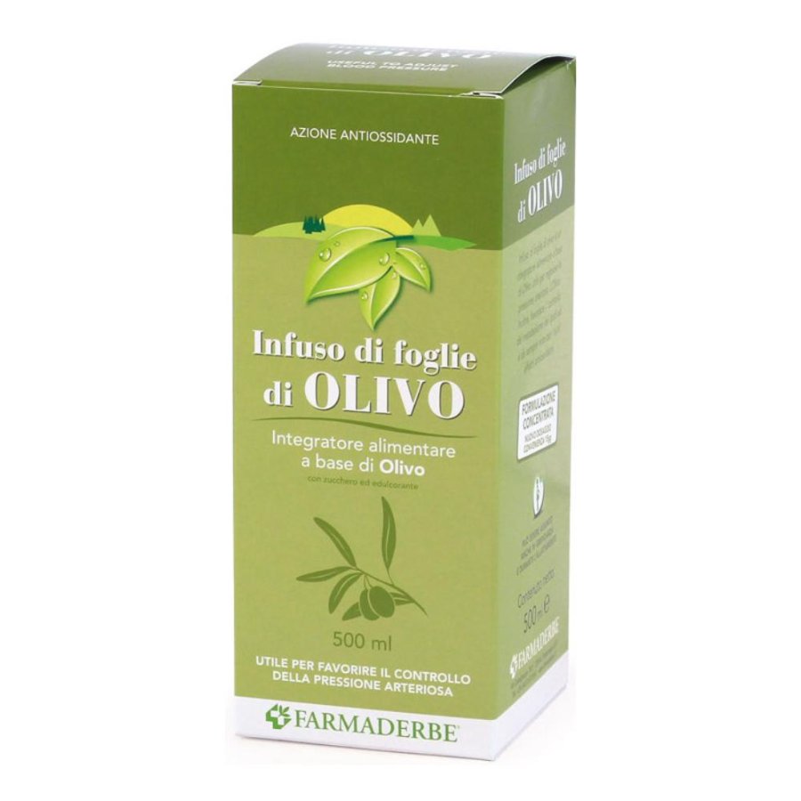 Farmaderbe Olivo Infuso Foglie Integratore Alimentare 500 ml