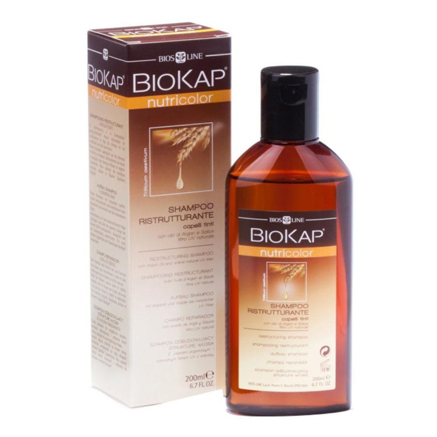 Bios Line Biokap Nutricolor Shampoo Ristrutturante 200 Ml Bios Line Biokap Nutricolor Shampoo Ristrutturante 200 Ml