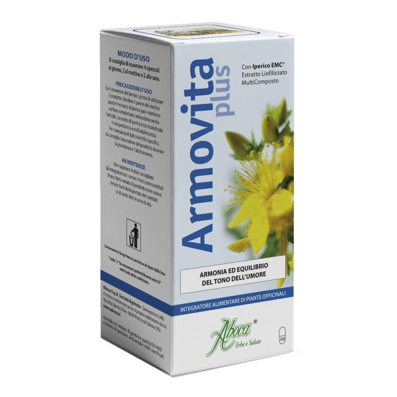 Aboca Armovita Plus  Integratore Alimentare 100 Opercoli