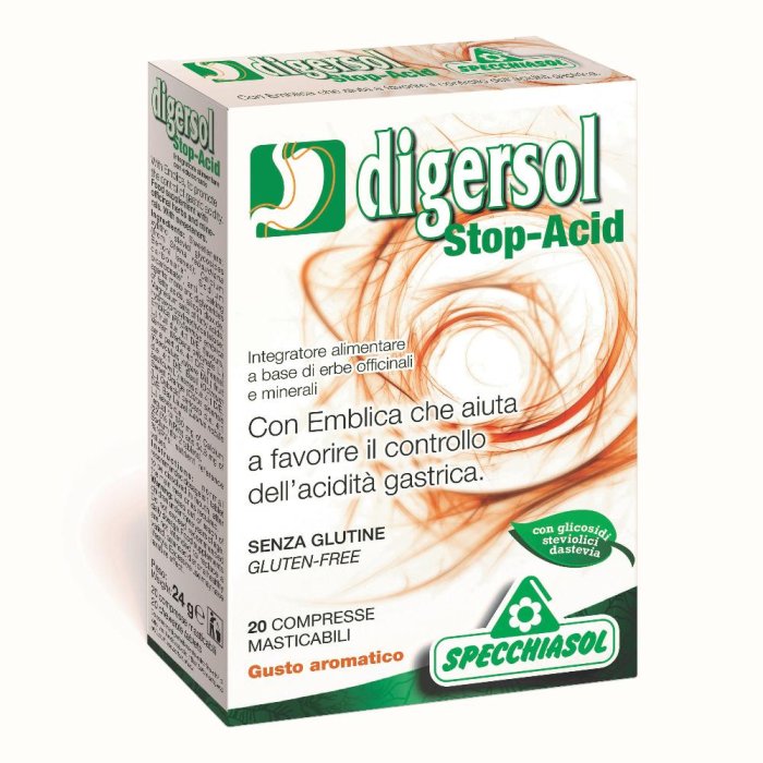 Specchiasol Digersol Stop-acid  20 compresse