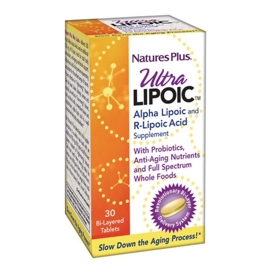 Ultra Lipoic Acid 30 tavolette - integratore di acido alfa lipoico Ultra Lipoic Acid 30 tavolette - integratore di acido alfa lipoico