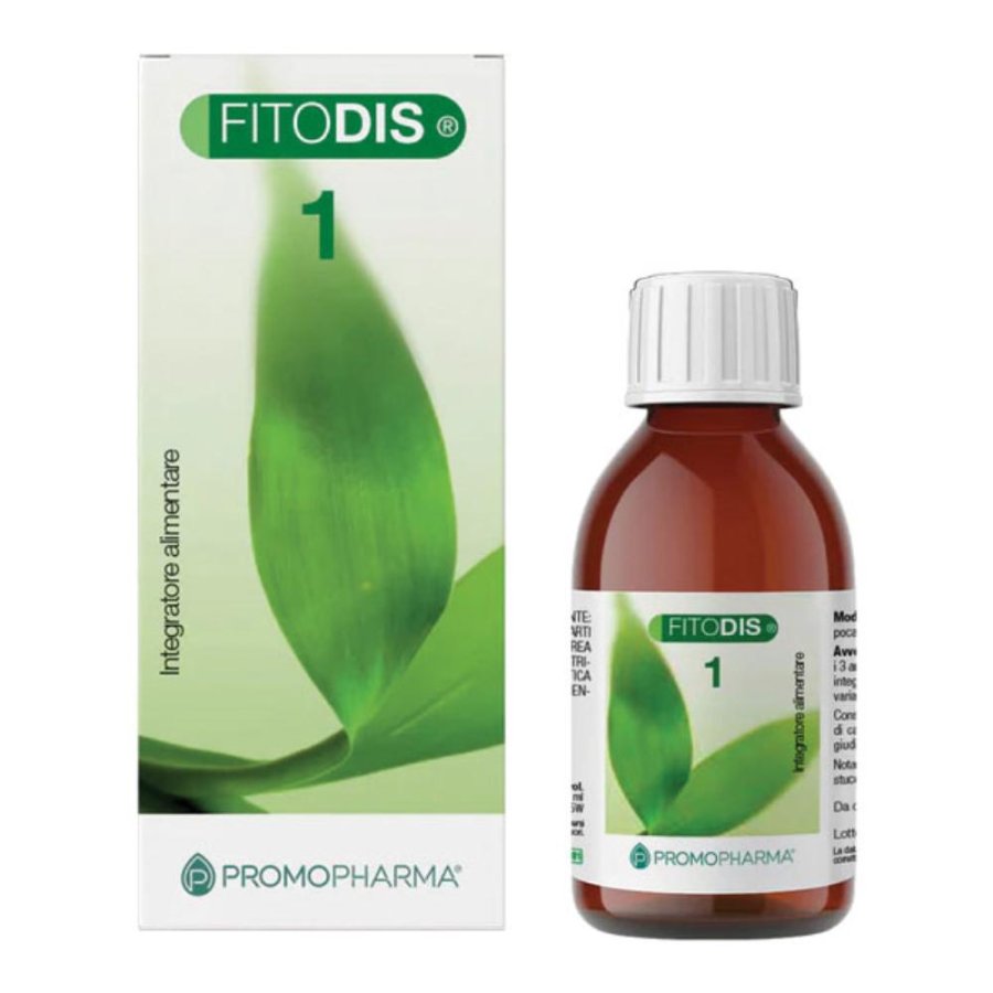 Fitodis 1 gocce 50 ml - integratore fitoterapico in gocce formula 1