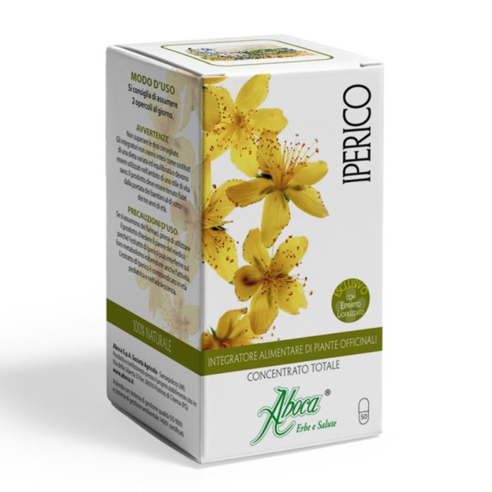 Aboca Iperico  Integratore Alimentare 50 Opercoli