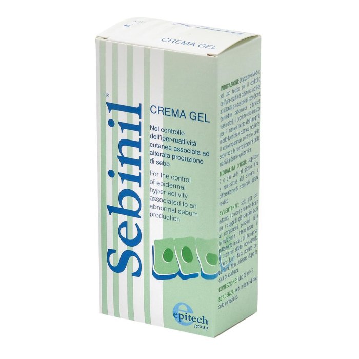 Epitech Group Sebinil Crema Gel Dermatite Seborroica 50 Ml