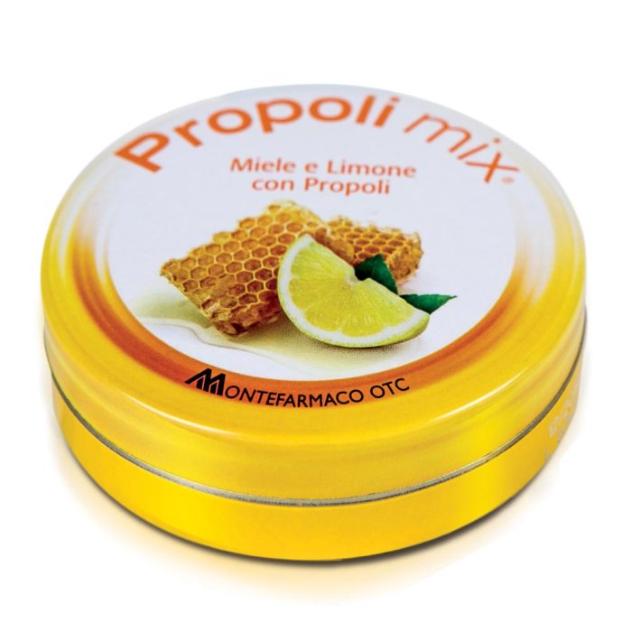 Propolimix miele e limone con propoli - confezione da 30 caramelle