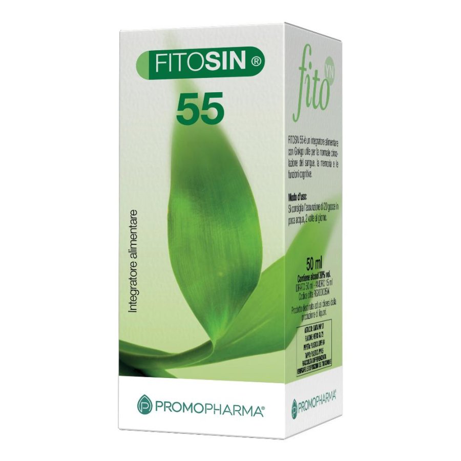 Fitosin 55 Gocce 50 ml Integratore Naturale in Gocce per il Benessere Generale Fitosin 55 Gocce 50 ml Integratore Naturale in Gocce per il Benessere Generale